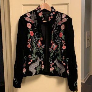ZARA Velvet Blazer